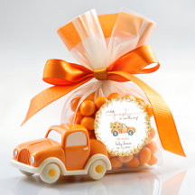 Chá de fraldas Floral Russo Pumpkin Fall