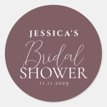 Chá de Noiva de Caligrafia Simples e Elegante