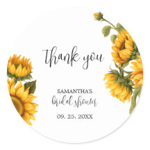 Chá de Noiva de Girassóis Radiantes