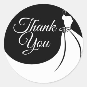 Adesivo Redondo Chá de panela brilhante preto e branco