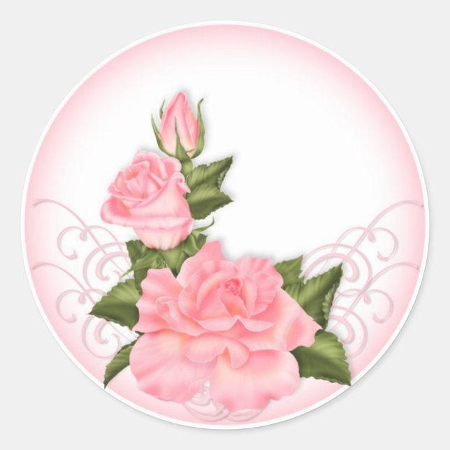 Adesivo Redondo Chá de panela Cupcake Toppers Stickers Aniversário (Frente)