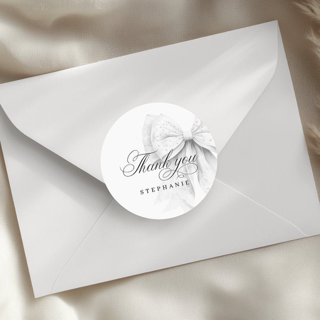 Adesivo Redondo Chá de panela de Arco de Pérolas Brancas (Criador carregado)