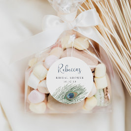 Adesivo Redondo Chá de panela de Patilha de Aquarela