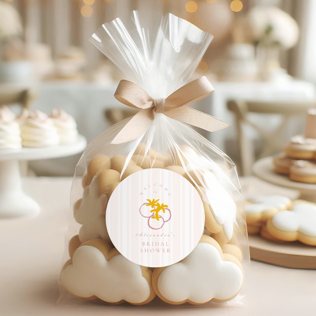 Adesivo Redondo Chá de panela do mercado de agricultores (Criador carregado)