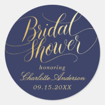 Chá de panela Elegante de Caligrafia