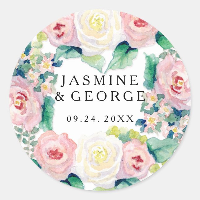 Adesivo Redondo CHÁ DE PANELA MODERN - Maiúsculas - Maiúsculas com (Frente)