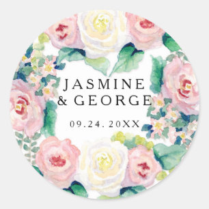 Adesivo Redondo CHÁ DE PANELA MODERN - Maiúsculas - Maiúsculas com