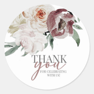 Adesivo Redondo chá de panela, noiva floral, noiva para ser