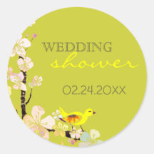 Chá de panela Verde primavera Bird