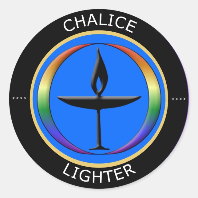 Adesivo Redondo Chalice Lighter (Frente)