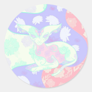 Adesivo Redondo Chamalion