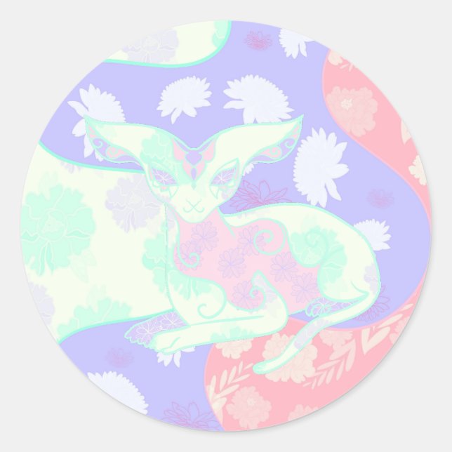 Adesivo Redondo Chamalion (Frente)