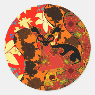 Adesivo Redondo Chamalion