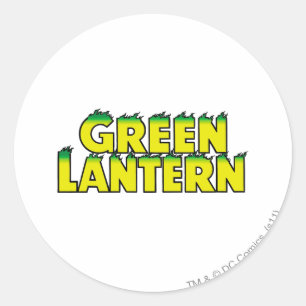 Adesivo Redondo Chamas amarelas do logotipo