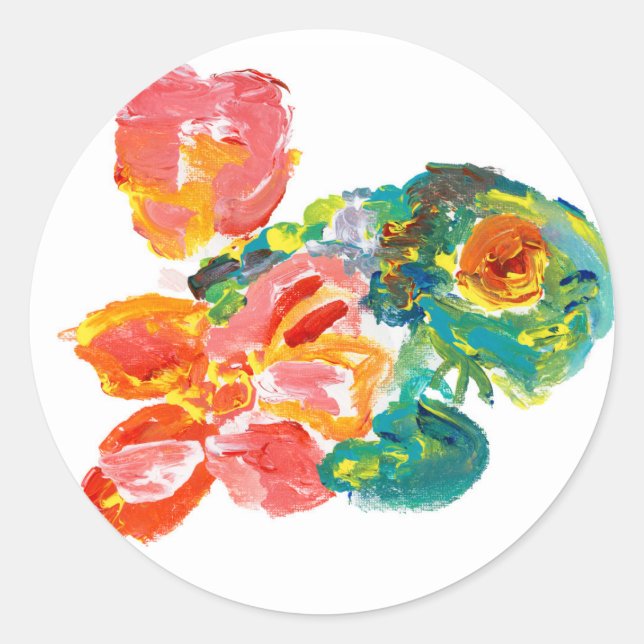 Adesivo Redondo Chameleon Sticker (Frente)