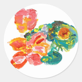 Adesivo Redondo Chameleon Sticker