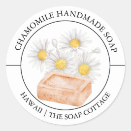 Adesivo Redondo Chamomile Soap