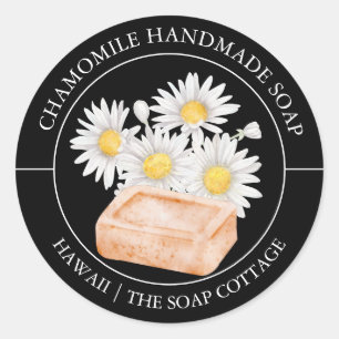 Adesivo Redondo Chamomile Soap