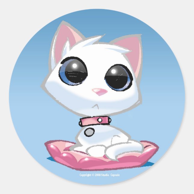 Adesivo Redondo Chão de Ovo (Frente)