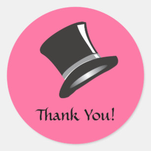 Adesivo Redondo Chapéu Superior