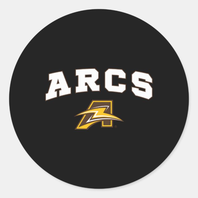 Adesivo Redondo Charles F Brush Arcs Segundos graus (Frente)