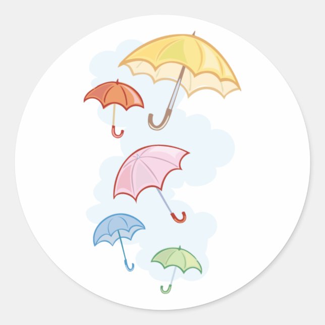 Adesivo Redondo Chás de casamento (Frente)