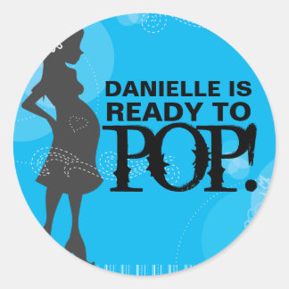 Adesivo Redondo Chás de fraldas