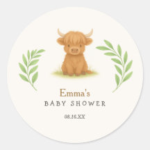 Chás de fraldas de Vaca Highland