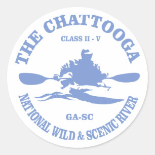 Adesivo Redondo Chattooga NWSR