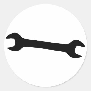 Adesivo Redondo Chave inglesa