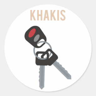 Adesivo Redondo Chaves do carro do acento de Boston