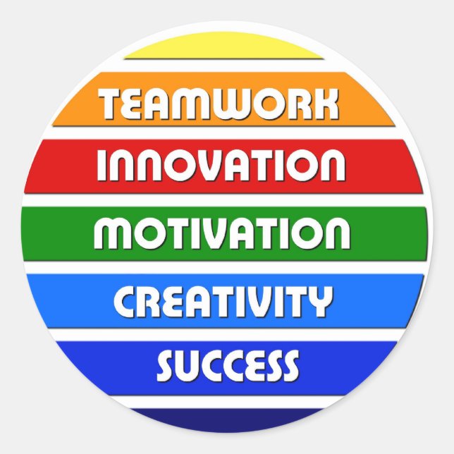 Adesivo Redondo Chaves para o sucesso (Frente)