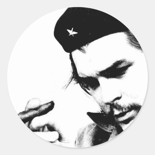 Adesivo Redondo Che Guevara (Frente)