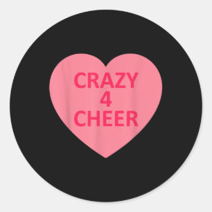 Adesivo Redondo Cheerleader Cheio - Doces Que Adoro Namorados Card