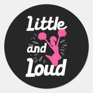 Adesivo Redondo Cheerleader Ns Cheerhead Cheerhead Gymnast