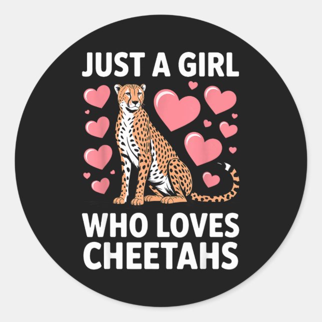 Adesivo Redondo Cheetah Costume For Women Girls African Cheetah Lo (Frente)