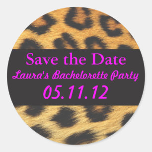 Adesivo Redondo Cheetah Impressão