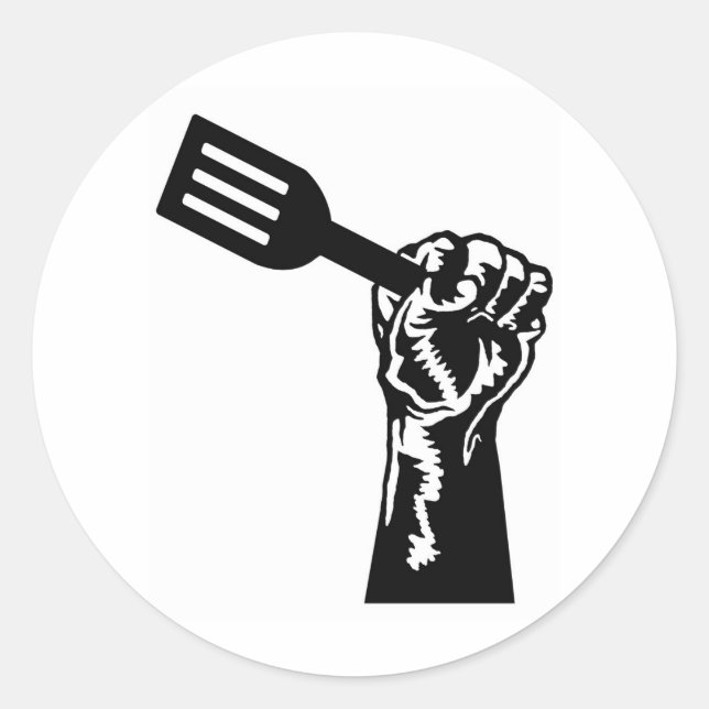 Adesivo Redondo Chef Power (Frente)