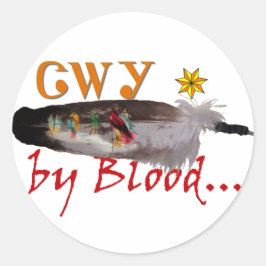 Adesivo Redondo Cherokee by Blood