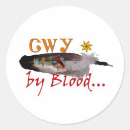 Adesivo Redondo Cherokee by Blood