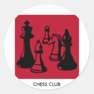ADESIVO REDONDO CHESS STICKER