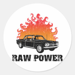 Adesivo Redondo Chevrolet 1964 Corvair