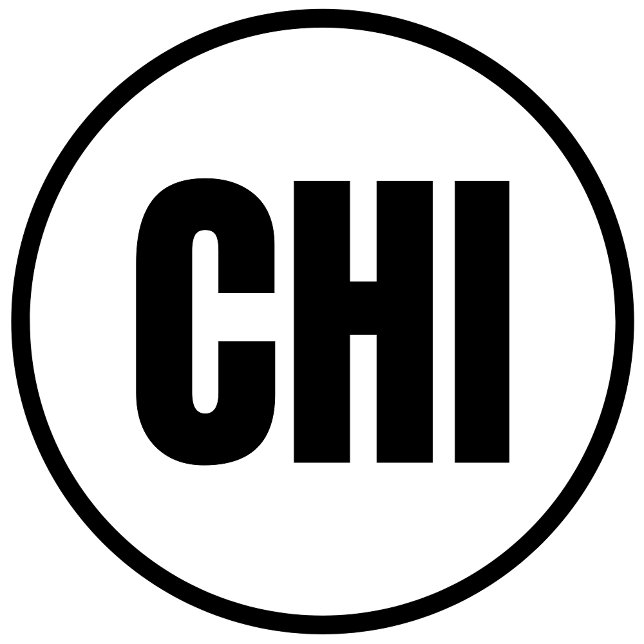 Adesivo Redondo CHI - Chicago Classic Round Sticker (Criador carregado)