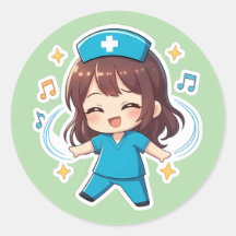 Chibi Enfermeira Original 2.0 - Pulso de Alegria