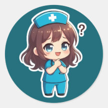 Chibi Enfermeira Original - O Momento da Pergunta