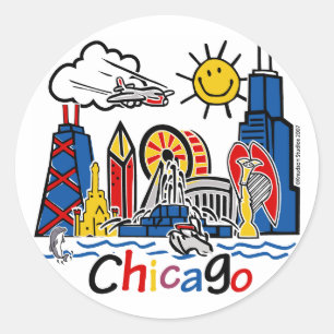 Adesivo Redondo Chicago-MIÚDOS [convertidos]