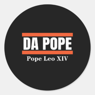 Adesivo Redondo Chicago Papa Leo Xiv Shirt Cardeal Robert Prevost