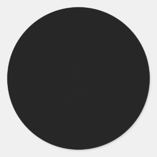 Adesivo Redondo Chicago Skyline Chicago Illinois