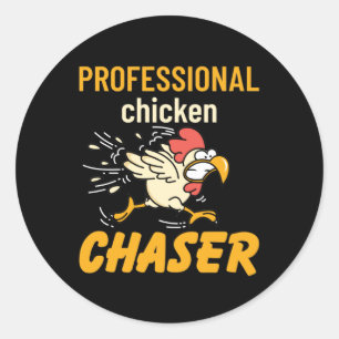 Adesivo Redondo Chicken profissional
