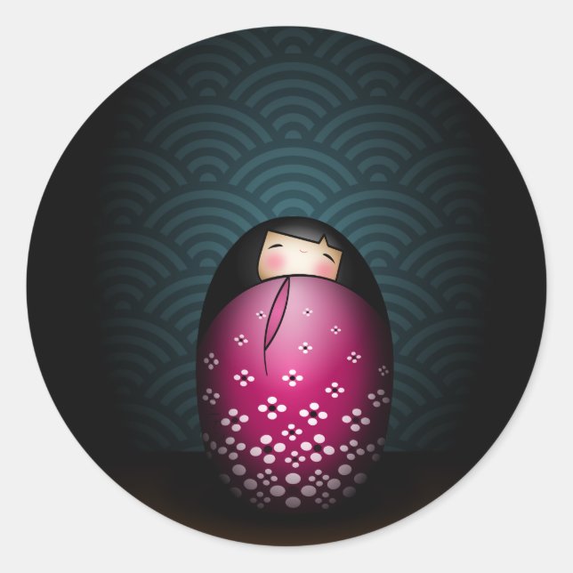 Adesivo Redondo Chika (Frente)